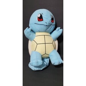 Pokemon LARGE 23" Squirtle Aquatic Turtle Plush Nintendo Anime Toy Factory